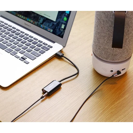 Ugreen USB 2.0 - 3.5mm mini jack külső hangkártya, adapter fehér (US205 30143) - 24