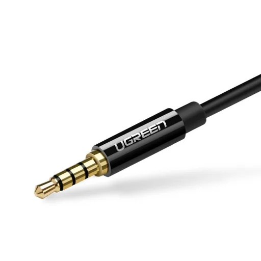 UGREEN 3.5mm audio és mikrofon jel elosztó adapter 20Cm fekete (AV141 30620) - 11