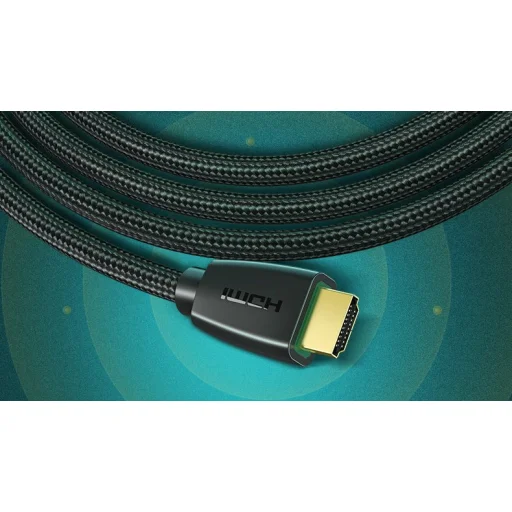 Ugreen High End HDMI 2.0 nylon fonatos kábel 4K 60Hz 3D 18Gbps HDR ARC Ethernet (HEC) 48bit 1.5m fekete (HD118 40409) - 16