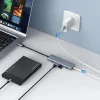 Ugreen USB - 4xUSB 3.2 Gen 1 HUB elosztó micro USB energia ellátással szürke (CM219 70336) thumbnail