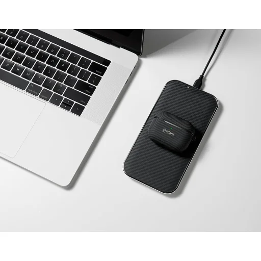 PITAKA Air Pal Mini 600D tok AirPods Pro 1/2 fekete - 5