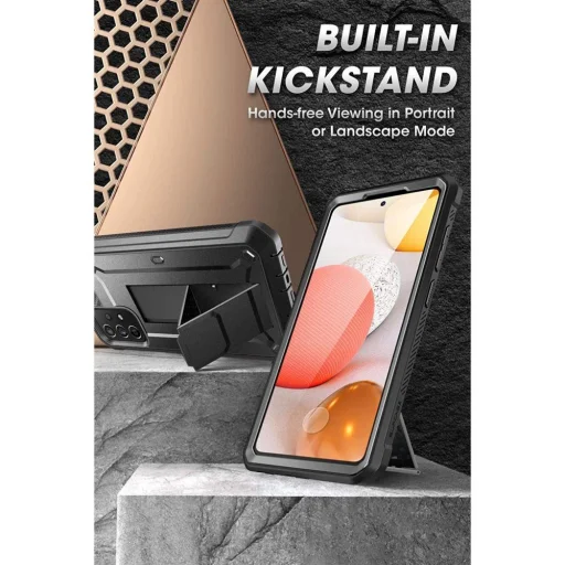Samsung A52 4G/5G Supcase Unicorn Beetle Pro tok fekete színben - 4