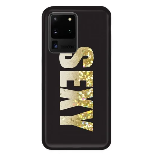 CaseGadget Liquid Sexy tok Samsung S20 Ultra ezüst - 1