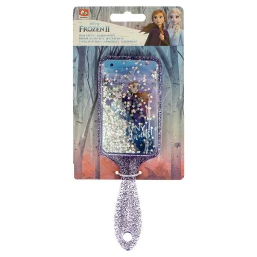 Jégvarázs flitteres hajkefe - 1