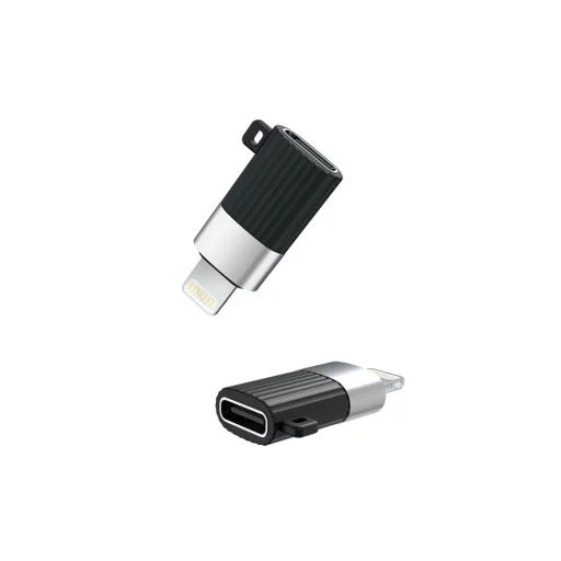 XO NB149-D átalakító adapter USB Type-C - Lightning fekete - 1