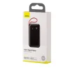 Baseus Mini S powerbank 10000mAh 3A integrált Lightning kábellel fekete (PPXF-B01) thumbnail