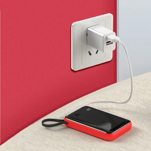 Baseus Mini S powerbank 10000mAh 3A integrált Lightning kábellel fekete (PPXF-B01) - 15