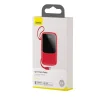 Baseus Q pow powerbank 10000 mAh 3A 15W 2x USB / USB Type-C integrált Type-C kábellel piros (PPQD-A09) thumbnail