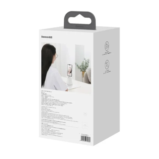 Baseus 360 forgatható fotós gimbal tripod telefontartó arckövető stabilizátorral YouTube TikTok fekete (SUYT-B02) - 4