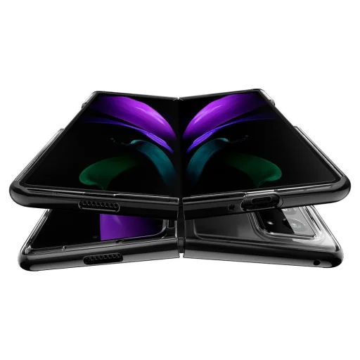 Samsung Z Fold 2 Spigen Ultra Hybrid tok Matt fekete (ACS01558) - 3