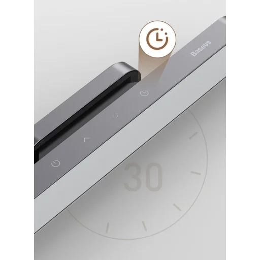 Baseus Dimelhető mágneses lámpa, tölthető akkumulátorral szürke (DGXC-C0G) - 15