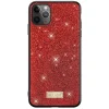 Samsung S21+ Plus SULADA Dazzling Glitter tok piros thumbnail