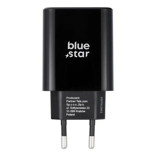 USB-C hálózati töltő adapter Blue Star QC4.0 PD 3A 35W TFB-TC-35WPD fekete - 8