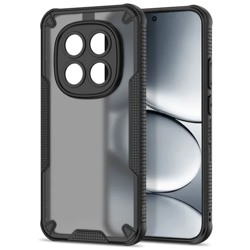 Xiaomi Redmi Note 15 Pro 5G Tech-protect Rugged Shield tok Matte Black / Fekete matt tok - 2