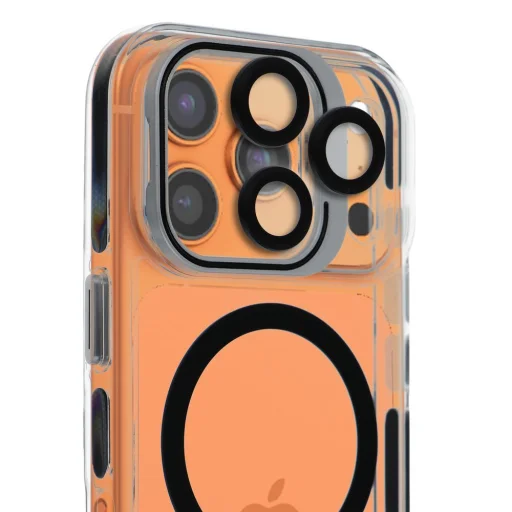 iPhone 15 fekete tok LENS MAG COVER - 5