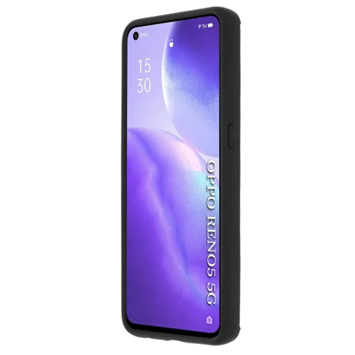 Oppo Reno5 5G / Find X3 Lite 5G Techsuit Glinth Fekete tok - 6