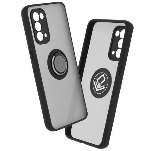 Oppo Reno5 5G / Find X3 Lite 5G Techsuit Glinth Fekete tok - 7