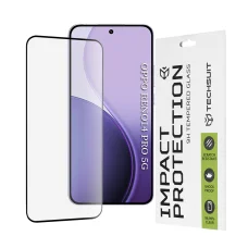 Oppo Reno14 Pro Fekete Techsuit 111D Teljes Fedés / Teljes Ragasztás Üveg üvegfólia