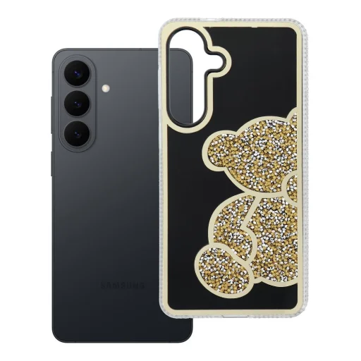 Samsung Galaxy S26 Plus puzdro Teddy Bear zlaté - 10