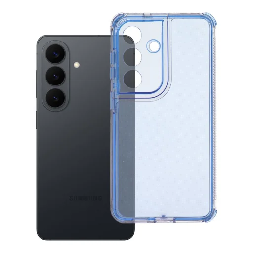 Samsung Galaxy S26 MATRIX priehľadné modré puzdro - 7