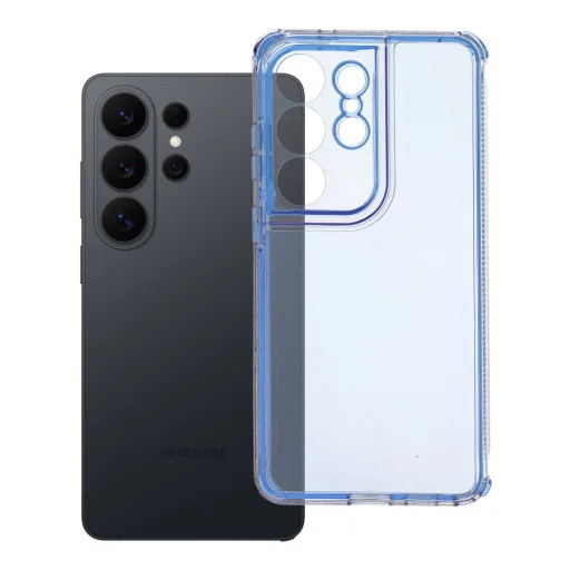 Samsung Galaxy S26 Ultra MATRIX priehľadné puzdro modré - 7