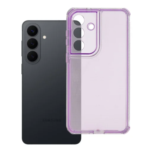 Samsung Galaxy S26 Plus tok MATRIX CLEAR tok világos lila - 7