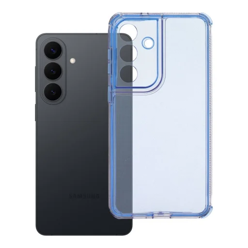 Samsung Galaxy S26 Plus puzdro MATRIX CLEAR modré puzdro - 7