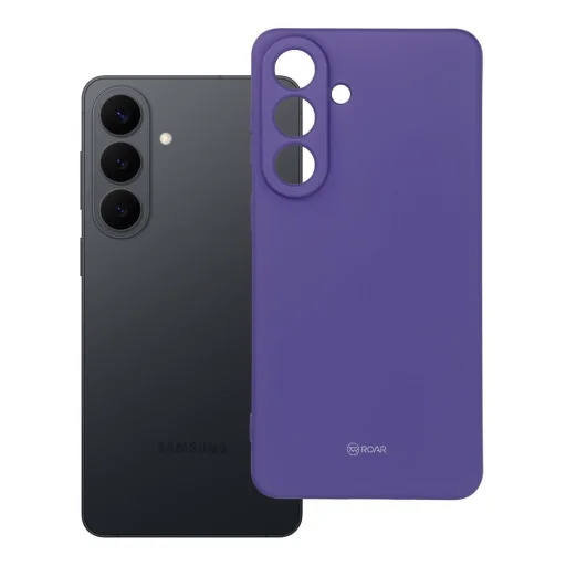 Samsung Galaxy S26 Plus silikónové puzdro ROAR farebné gélové, fialová - 6