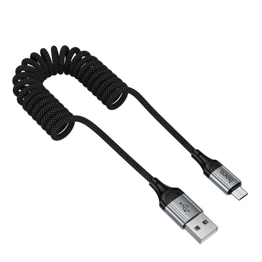 Micro USB kábel Hoco 2,4A 1,5 m X121 fekete - 6