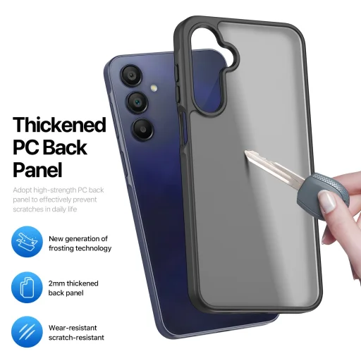 Samsung Galaxy A17 tok DUX DUCIS YIND fekete tok - 6