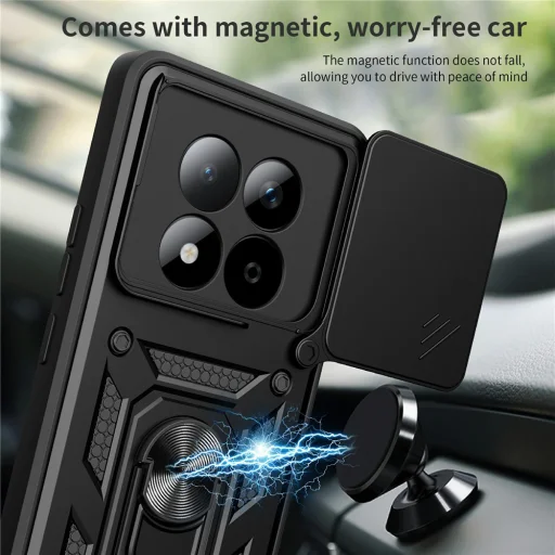 Xiaomi Redmi Note 15 Pro+ 5G Kék Techsuit CamShield Series tok - 5