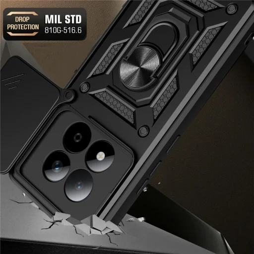 Xiaomi Redmi Note 15 Pro+ 5G Kék Techsuit CamShield Series tok - 4