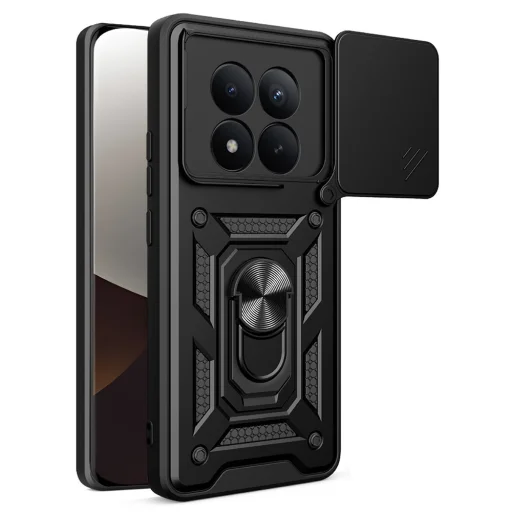 Xiaomi Redmi Note 15 Pro+ 5G Techsuit CamShield Series fekete tok - 1