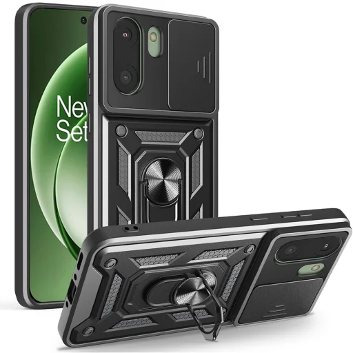 OnePlus 15R Fekete Techsuit CamShield Series tok - 1