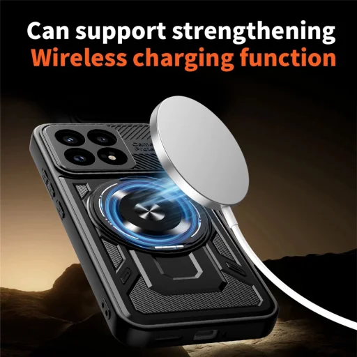 Xiaomi Poco F8 Pro Techsuit - RuggedCam - Kék tok - 5