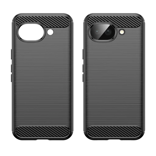 Xiaomi 17 Ultra Fekete Techsuit Carbon Silicone tok - 2
