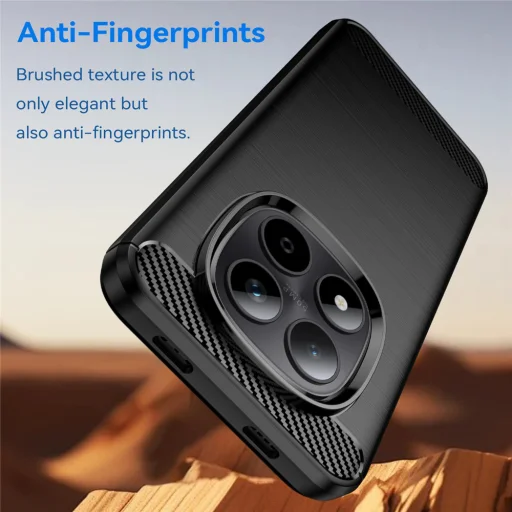 Xiaomi Redmi Note 15 5G Fekete Techsuit - Carbon Silicone tok - 3