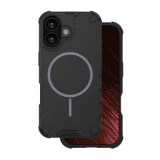 iPhone 16 tok Defender 2in1 Mag fekete tok