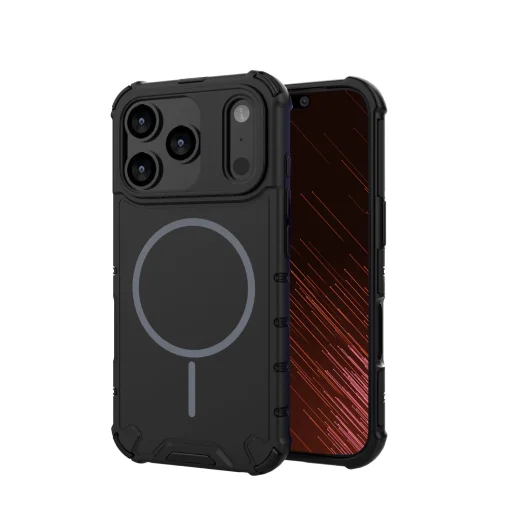 iPhone 17 Pro Defender 2in1 Mag tok fekete - 2