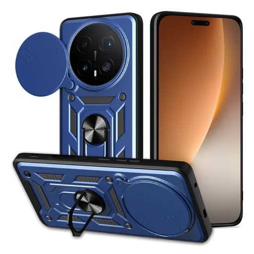 Honor Magic8 Pro Techsuit - CamShield Series - Kék tok - 1