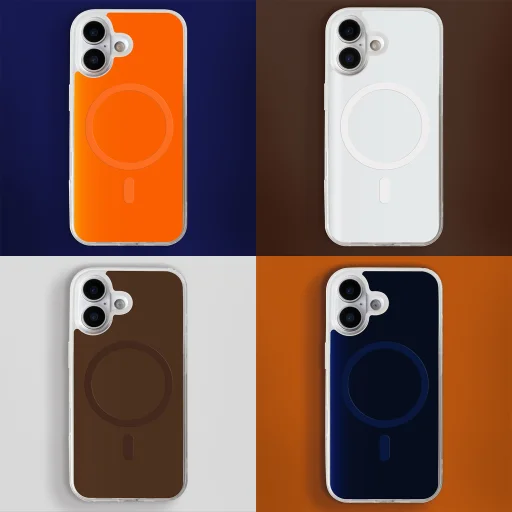 iPhone 17 Pro Lowkey Mag tok 6,3" barna - 2