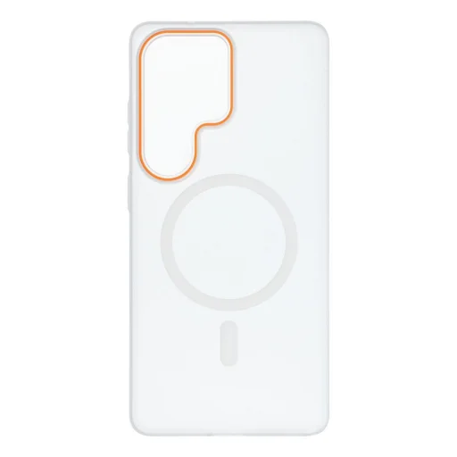 Samsung Galaxy S26 Ultra GO ORANGE MagSafe kompatibilis tok átlátszó - 6