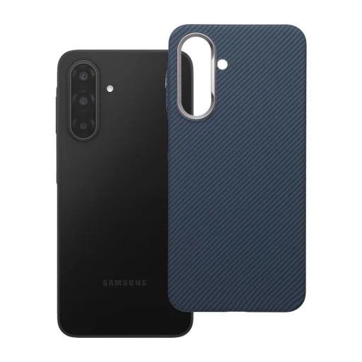 Samsung Galaxy A17 KEVLAR MagSafe kompatibilný obal námornícky modrý - 7