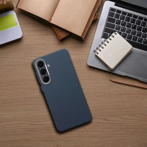 Samsung Galaxy S26 KEVLAR  MagSafe kompatibilis tok tengerészkék - 6