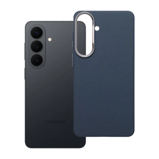 Samsung Galaxy S26 Plus KEVLAR MagSafe kompatibilné puzdro námornícka modrá - 8