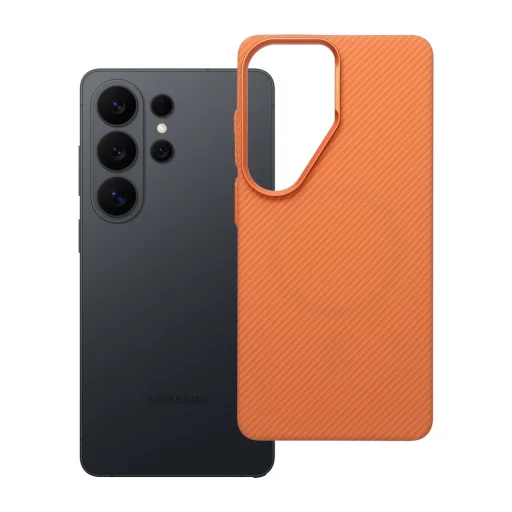 Samsung Galaxy S26 Ultra KEVLAR MagSafe kompatibilné puzdro oranžové - 8
