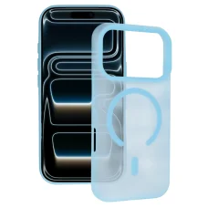 Tel Protect Mist Matte Magsafe tok Samsung Galaxy S23-hoz világoskék