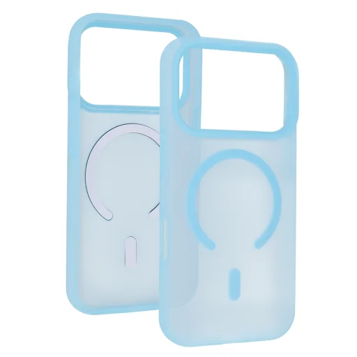 Tel Protect Mist Matte Magsafe tok Samsung Galaxy S23-hoz világoskék - 4