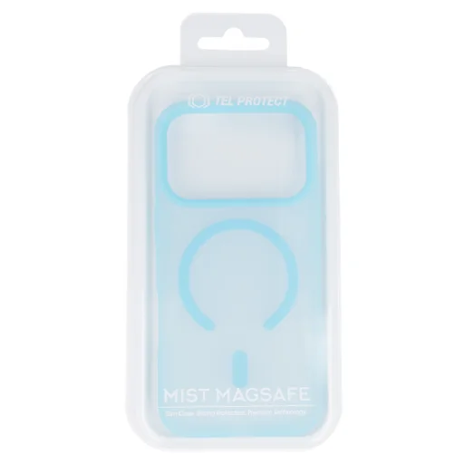 Tel Protect Mist Matte Magsafe tok Samsung Galaxy S23-hoz világoskék - 7