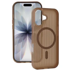  iPhone 17 Pro Kávébarna Tel Protect Twist MagSafe Tok